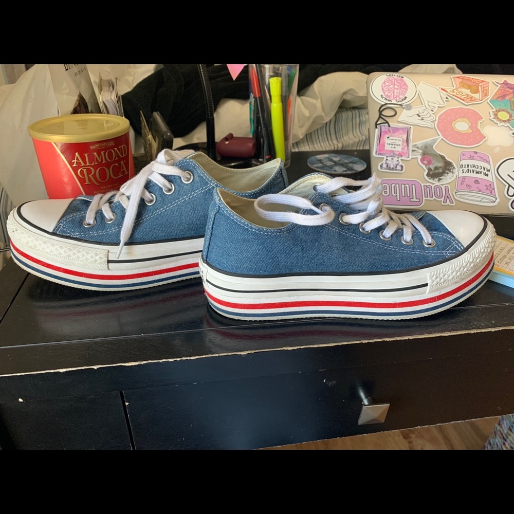 Women’s Blue Chuck Taylor All Star Platform